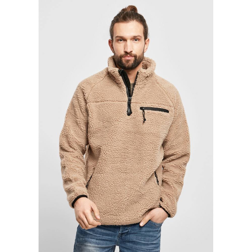 Brandit - Teddyfleece Troyer Sweater/trui - Beige